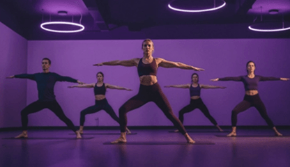 Aula de Body Balance na Smart Fit