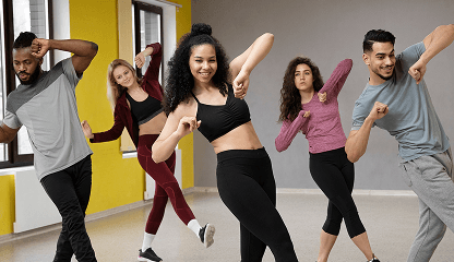 Aula coletiva de Ritmos na Smart Fit