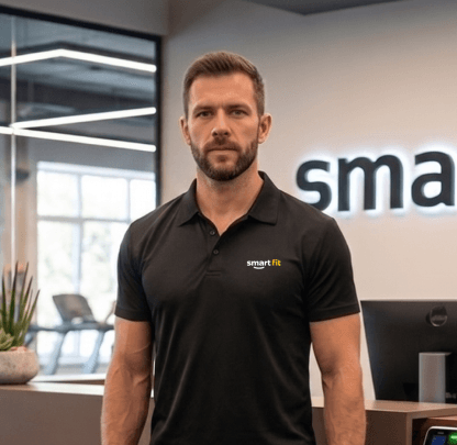 Pessoa Recepcionista da Smart Fit