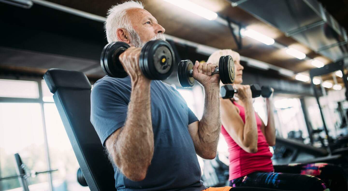 perda de força muscular em idosos