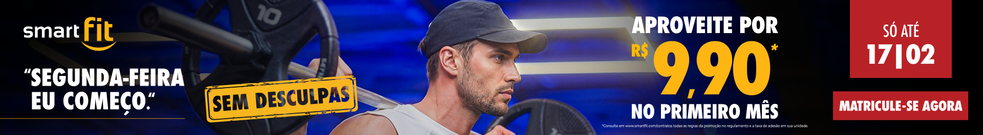 11fev a 17fev | Banner Horizontal