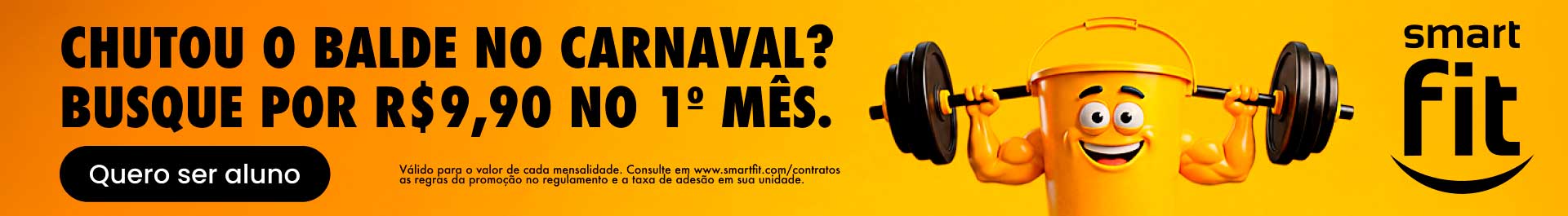 18fev a 24fev | Banner Horizontal